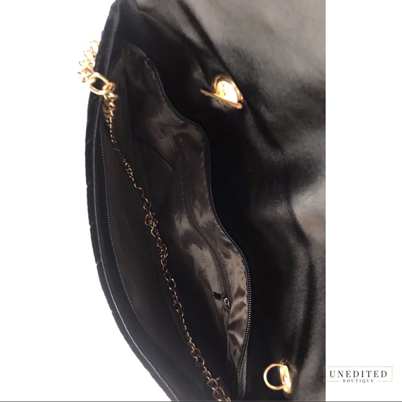 NWT - Shaena Velvet Shoulder Bag - Picture 5 of 7